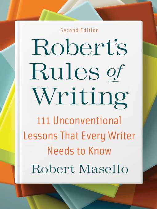 Title details for Robert's Rules of Writing by Robert Masello - Available